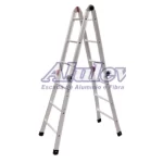 Escada Articulada Multifuncional 4x3 12 Degraus em Alumínio Alulev - Imagem 7