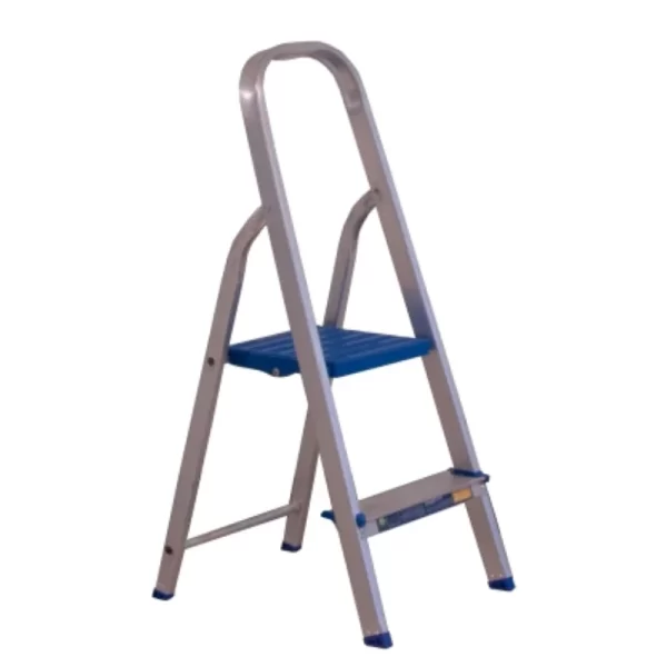 Escada 2 Degraus Alumínio Doméstica Alumasa