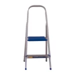 Escada 2 Degraus Alumínio Doméstica Alumasa - Imagem 2
