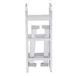 Escada Articulada Multifuncional 4x3 12 Degraus em Alumínio Reisam - Imagem 5