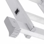 Escada Articulada Multifuncional 4x3 12 Degraus em Alumínio Reisam - Imagem 8