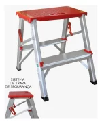 Escada Banqueta Bilateral Prática 2 Degraus Art Factory - Imagem 2