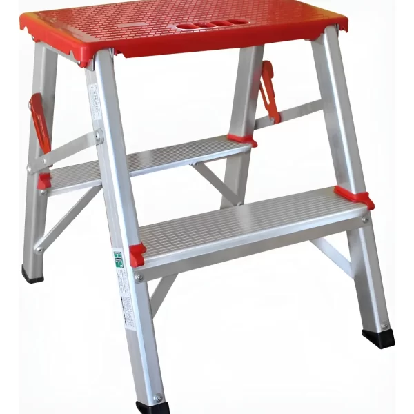 Escada Banqueta Bilateral Prática 2 Degraus Art Factory