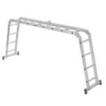 Escada Articulada Multifuncional 4x4 16 Degraus em Alumínio Reisam - Imagem 3
