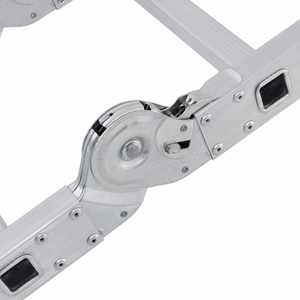 Escada Articulada Multifuncional 4x4 16 Degraus em Alumínio Reisam - Imagem 7