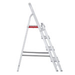 Escada 4 Degraus Duplos Alumínio Domestica Reisam - Imagem 13