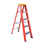 Escada Tesoura Simples Acesso 5 Degraus 1,50m WBertolo