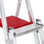 Escada De Alumínio Dupla 6 Degraus Natural 120kg Reisam - Imagem 5