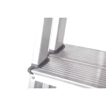 Escada De Alumínio Dupla 3 Degraus Natural 120kg Reisam - Imagem 6