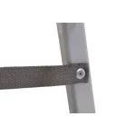 Escada De Alumínio Dupla 3 Degraus Natural 120kg Reisam - Imagem 7